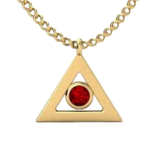 Gold Pendant Necklace